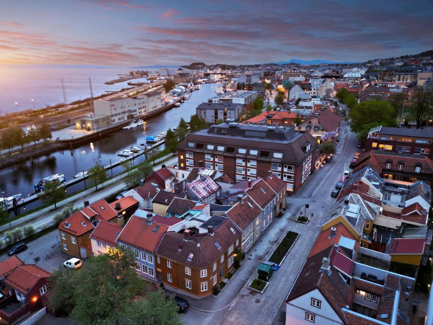 Cozy Backyard Apartment Trondheim Exterior foto